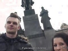HUNT4K. Prague pickup and passionate sex for cash with hot